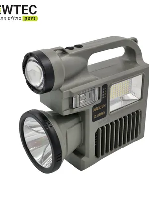 פנס חרום סולארי NEWTEC AL14 עם קוטל יתושים